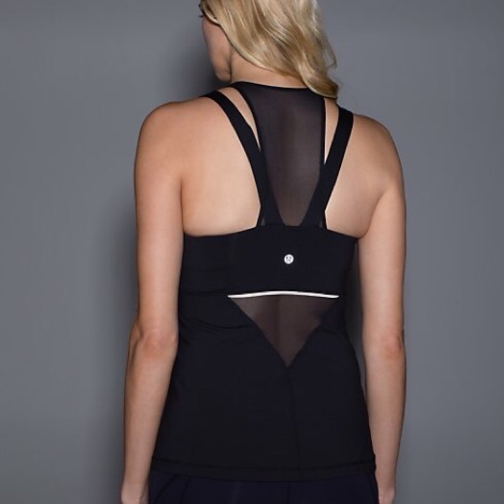 Lululemon running in the city yoga tank xs